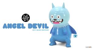 New nft art only on opensea. The Toy Chronicle Angel Devil Sky Blue Edition By David Horvath X Sun Min David X Fewmany