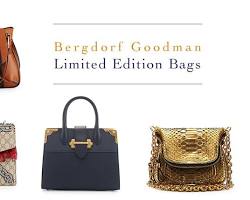 Image of designer handbag floor at Bergdorf Goodman