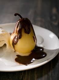 Poires Belle Helene Ricardo Recipe Pear Dessert Dessert Recipes Desserts