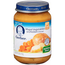 Gerber 3rd Foods Mixed Vegetables And Chicken Dinner Shop Food Formula At H E B