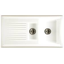 Over 100 years of innovation. Reginox 1 5 Bowl White Ceramic Kitchen Sink Rl301cw Waste Reginox Elbe Tap