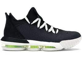 Nike lebron 16 low olympic. Nike Lebron 16 Low Black Volt Glow Ci2668 004
