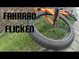 Fahrradreifen Selber Wechseln Und Flicken Youtube