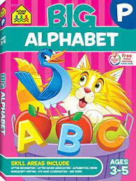 You can use a u.s. Buy School Zone Big Alphabet Workbook Ages 3 To 5 Preschool To Kindergarten Beginning Writing Tracing Abcs Upper And Lowercase Letters And More School Zone Big Workbook Series Paperback
