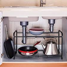 Be sure to install the organizer high enough to avoid other cabinet contents. 29 Under Kitchen Sink Storage Ideas To Increase Storage Space In Your Kitchen