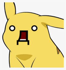 Tired of pikachu meme and other similar jokes, the decided to break the market: Surprised Pikachu Meme Transparent Png 414x360 Free Download On Nicepng