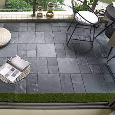 Einfach verlegbare fliesen aus stein oder steinimitat für die terrasse, den balkon oder den garten. Terrassenfliesen Klickfliesen Balkonfliese Holzfliese Kunststoff Steinoptik Ebay