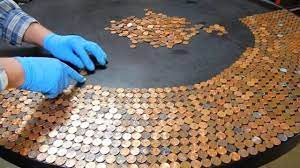 With all these fantastic diy outdoor dining table ideas and detailed plans, you can make an incredible table for your patio. Creative Ideas Diy Amazing Penny Table Top I Creative Ideas
