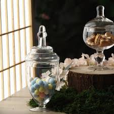 Shapes of apothecary jar:€decorative apothecary jars are available in different shapes. Clear Glass Apothecary Jars Candy Buffet Containers With Lids For Wedding Party Favor Decor 9 10 11 Efavormart 3 Pack Home Decor Home Kitchen Ferreira Reinigungen Ch