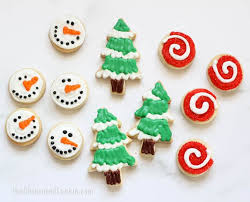 Make a christmas tree cookie, snowman cookie, and more. Decorated Christmas Cookies No Fail Cut Out Cookie And Royal Icing Recipes