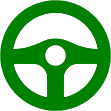 Green steering wheel icon - Free green steering wheel icons