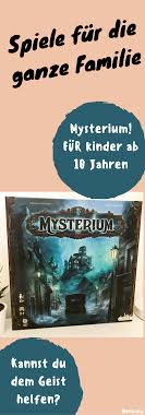 Unser Familienspiel Mysterium Von Asmodee Werbung Ein Mamablog Fur Familien Alles Rund Ums Baby Und Kind Familienspiele Spiele Fur Kinder Kinder