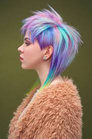 Image result for frisuren kurze haare farbe