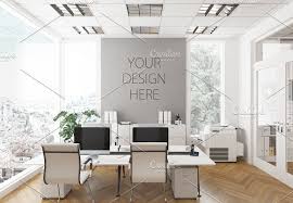 Frame Wall Mockup Office Scene Cleaning Walls Mockup Free Psd Free Psd Mockups Templates
