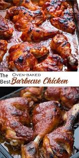The Best Oven Baked Barbecue Chicken Barbecue Chicken Recipe Chicken Drumstick Recipes Baked Barbeque Chicken