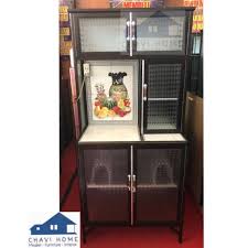 Kitchen set atas 3 pintu rak: Rak Piring Rak Dapur Lemari Dapur Lemari Piring Aluminium 2 Pintu Kaca Es Shopee Indonesia