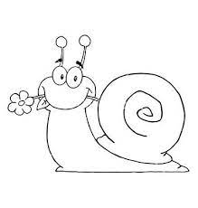 Cartoon Snail Vector 1561677 By Hittoon On Vectorstock Happy Paintings Coloring Pages Art Drawings For Kids