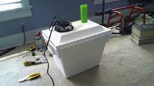 It's cheap to make & fairly effective for a small room like mine. 10 Diy Styrofoam Air Conditioner Youtube