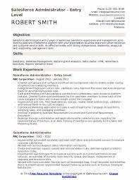 Salesforce Administrator Resume Samples Qwikresume
