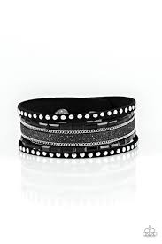 Black And White Acrylic Bracelet Paparazzi Pin On Paparazzi