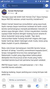 Kadar faedah tidak lagi di wajibkan untuk menjadi tetap. Azraei Muhamad Financialgory ×'×˜×•×•×™×˜×¨ Untuk Yang Sedang Berkira Kira Nak Beli Kereta Atau Tidak Ini Aku Share Formula Pengiraan Bulanan Memiliki Sebuah Kereta Kalau Mampu Silakan Kalau Rokok Pun Pow Kawan Sila