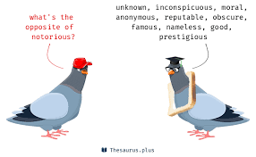 After dominating mtv and the pop charts in the early '80s, they fell apart as their success wore them down. More 50 Notorious Antonyms Full List Of Opposite Words Of Notorious