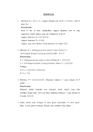 Untuk memahami pengertian relasi, perhatikan masalah berikut. Contoh Soal Dan Jawaban Relasi Matematika Diskrit Kumpulan Contoh Surat Dan Soal Terlengkap