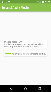 You know that you cannot record internal audio in your android smartphone without recording your microphone. Internal Audio Plugin For Android Apk Download