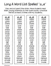 Check spelling or type a new query. Long Vowels Word Lists Posters Bang Games And More By Amy Montana
