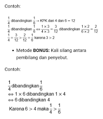 Pecahan jenis ini pembilangnya lebih kecil daripada penyebutnya. Cara Membandingkan Pecahan Cara Golden
