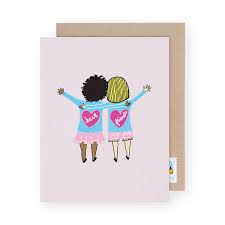I love you my best friend! 24 Galentines Day Cards To Celebrate Your Lady Friends With Gift Ideas
