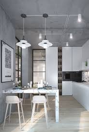 You got the simple design, curved design, beams tray kitchen ceiling ideas is one of the most common design you can adopt. 3 Inspiring Homes With Concrete Ceilings And Wood Floors Concrete Interiors Small Kitchen Makeovers Concrete Kitchen