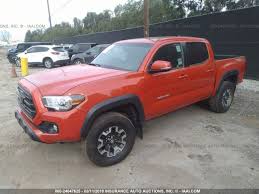 Orange ca 92867 you'll love this 2017 toyota tacoma. 3tmcz5an2hm092439 2017 Toyota Tacoma Dbl Cab Sr Trdspt Or Pro Orange Price History History Of Past Auctions Prices And Bids History Of Salvage And Used Vehicles
