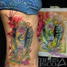 Check out keisha at millennium tattoo. Watercolor Tattoos Denver