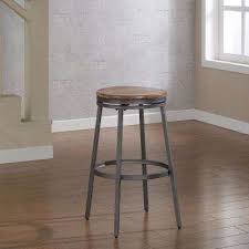 Stockton 25 In Grey Backless Swivel Counter Stool Home Decor Kitchen Swivel Counter Stools Counter Stools