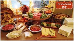 Crostini are the ultimate party food and a ricotta crostini is the perfect blank canvas to show off both savory and sweet creations. Bruschetta Bar Encore Events Rentals Encore Events Rentals