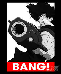 Cowboy Bebop Spike Spiegel Bang Photo Poster by Anime Art 