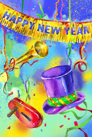 Amazon Com Toland Home Garden Noisy New Year Decorative Usa Produced Garden Flag 12 5 By 18 Patio Lawn Garden House Flags Happy Party Home And Garden