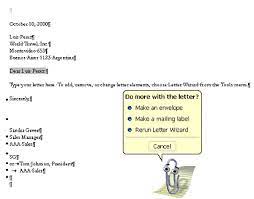 Jan S Word Autotools Letter Wizard