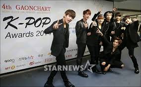 picture media bts at 4th gaon chart kpop awards 150128