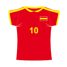 Achat maillot de foot domicile pantalon espagne 2020 bleu. Maillot De Foot Espagne En Carton