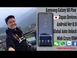 I was able to use an at&t prepaid sim in my japanese phone. Global Rom Scv35 Auto Unlock Samsung Galaxy S8 Plus Japan Minh Crazy Rom 84976351929 Youtube