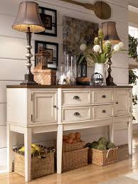 Keep everything organized with our dining room storage options, including buffets, sideboards, and credenzas—and top off good times with one of our gorgeous bar cabinets. 31 Buffet Server Decor Ideas