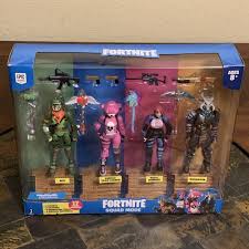 Straight from the video game fortnite comes this great action figure. Fortnite Squad Mode 4 Figure Set Rex Cuddle Brite Bomber Ragnarok New Jazwares Fortnitestuff Fortnitegifts Fortn Star Wars Toys Fortnite Epic Games Fortnite