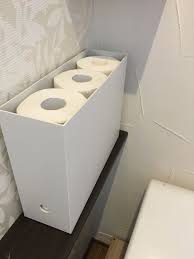 トイレットペーパーを無印ファイルボックスに収納 岐阜 整理収納アドバイザーのブログ おちつくおうち インテリア 収納 トイレットペーパー 収納 トイレ 収納 アイデア