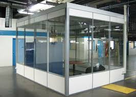 Possible Idea For Office For New Exhibit Bldg Freestanding Office With Solid Wall Panels Flex Series Wall Systems Modular Office Movable Walls
