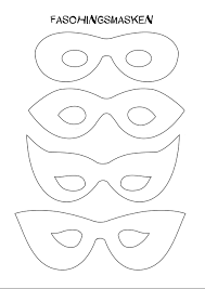 Zum öffnen der datei benötigst du den adobe reader. Masken Basteln Vorlagen
