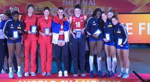 Its publication had 22 feedback, 656 reactions and was shared 173 times. Fabrizio Dalessandro On Twitter Volleymondiali18 Volleyballwchs Premi Individuali Opposite Spiker Paola Egonu Italy Spiker Miriam Sylla Italy Zhu Ting China Setter Ofelia Malinov Italy Blocker Ni Yan China Milena Rasic Serbia Libero