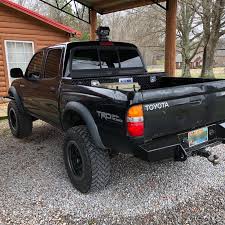 Toyota tacoma 2004, chrome/red led tail lights by spyder®, 1 pair. Heavy Duty Diy Truck Bumpers Move Bumpers