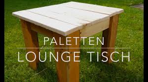 Diy anleitung mit vielen bildern zu den. Diy Paletten Lounge Tisch Selbst Gemacht Youtube